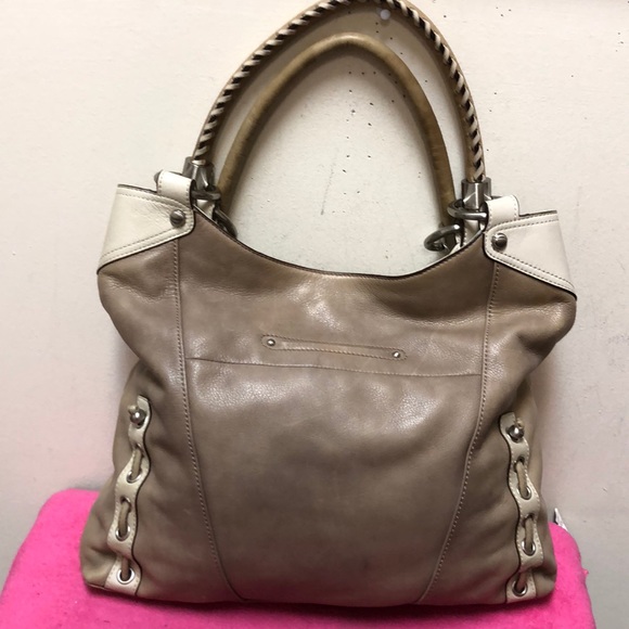 B Makowsky Large Tote Satchel Purse - Picture 2 of 6